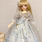SDMサイズ　ロマンティックドレス　グレージュ
