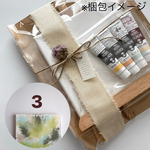 【first art set ③】画材セット／ファーストアート／ファーストバースデー ／ハーフバースデー／1歳誕生日／フィンガーアート