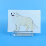 高品質　犬のステッカー　リアルタッチ　グレート・ピレニーズ
