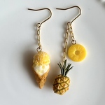🍍パイナップルアイスの耳飾り🍍