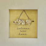 welcome to our home ワイヤーレタリング　ワイヤーアート