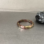銅と真鍮の指輪　(ラフ)