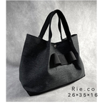 専用ページ　② 変わり持ち手のトートバッグ　26×35×16 