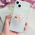 #084 ♥︎送料無料♥︎ 全機種対応　リボン　スマホケース　お花　HUAWEI arrows Xperia OPPO　