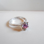 【FT】ヴィンテージガラスリング（ヴィトレイルライト×銀）