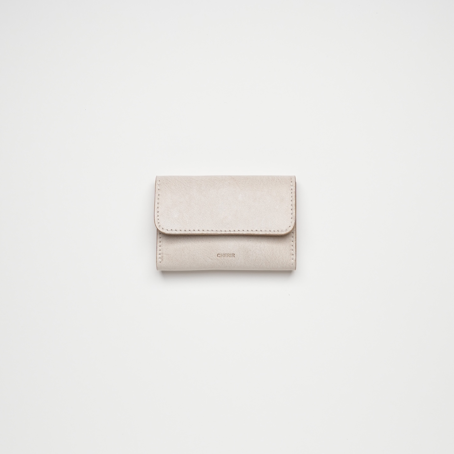 "flap card case" color : ivory                                                   カードケース　名刺入れ