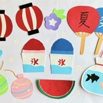 夏祭り☆夕涼み会☆お祭り壁面