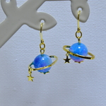 土星と星☆ピアス
