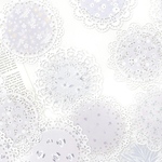 レースペーパー 紙素材 20枚set《Misty Veil》 [P317]