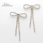 Crystal Ribbon(1112) ピアス/ノンホールピアス/樹脂ピアス