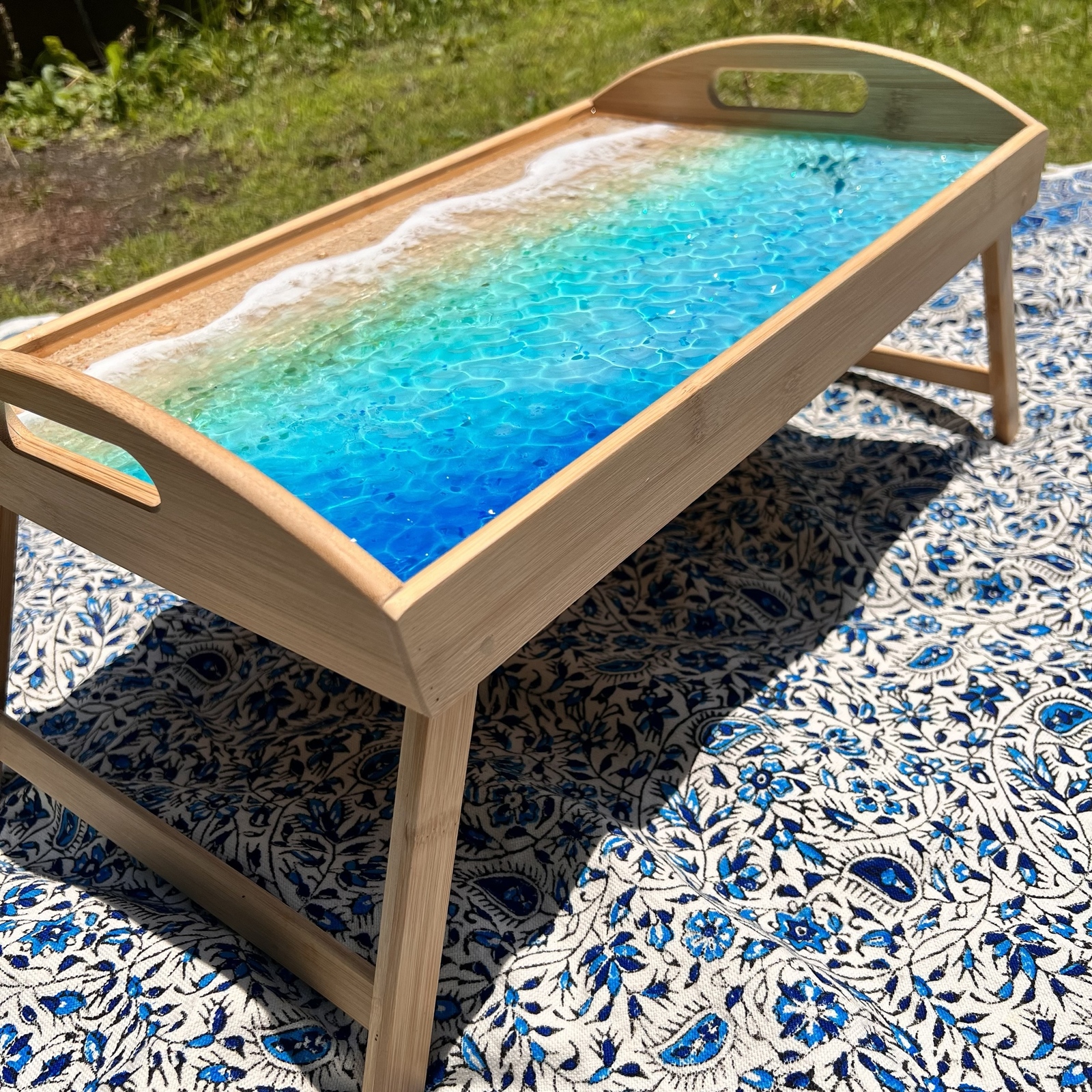 『海のサーフボードテーブル』♯サイドテーブル♯海♯海風インテリア 海のサーフボードテーブル』♯サイドテーブル♯海♯海風インテリア 海