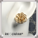 RK♡送料無料♡カメリアピアス