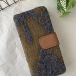 ミナペルホネン＊metsä　navy＊スマホ、iPhoneケース手帳型