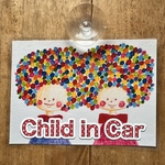 child in car チャイルドインカー カー用品