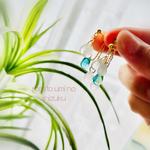 【再販】海の雫✨カクテルしずく　サージカルステンレスピアスorイヤリング