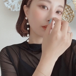 淡水パールのロングピアス、イヤリング