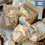 D82★Memory Post Office★素材紙★4種類セット