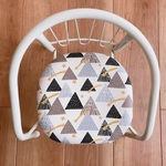 ベビーチェア　キッズチェア　豆イス　豆椅子　出産祝い『流れ星」』