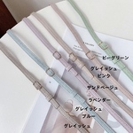  Mica Mica【スマホショルダーストラップ】肩掛け 斜めがけ ストラップ紐 お出かけ 手ぶら 肩紐 ストラップ ブラック ベージュ ピンク キャメル