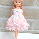 リカちゃん　ちょっと上品なミニドレス