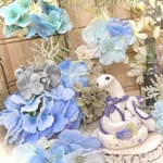紫陽花蛇・藍【フィギュア】