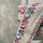 [実物のお色味と違う場合があります] インド刺繍リボン　花　インド刺繍　スパンコール　刺繍リボン　リボン　りぼん　※10月8日よりゆうパケットにて発送