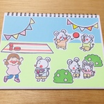 《再販8》どうぶつのおうちシアター①『ピクニック』