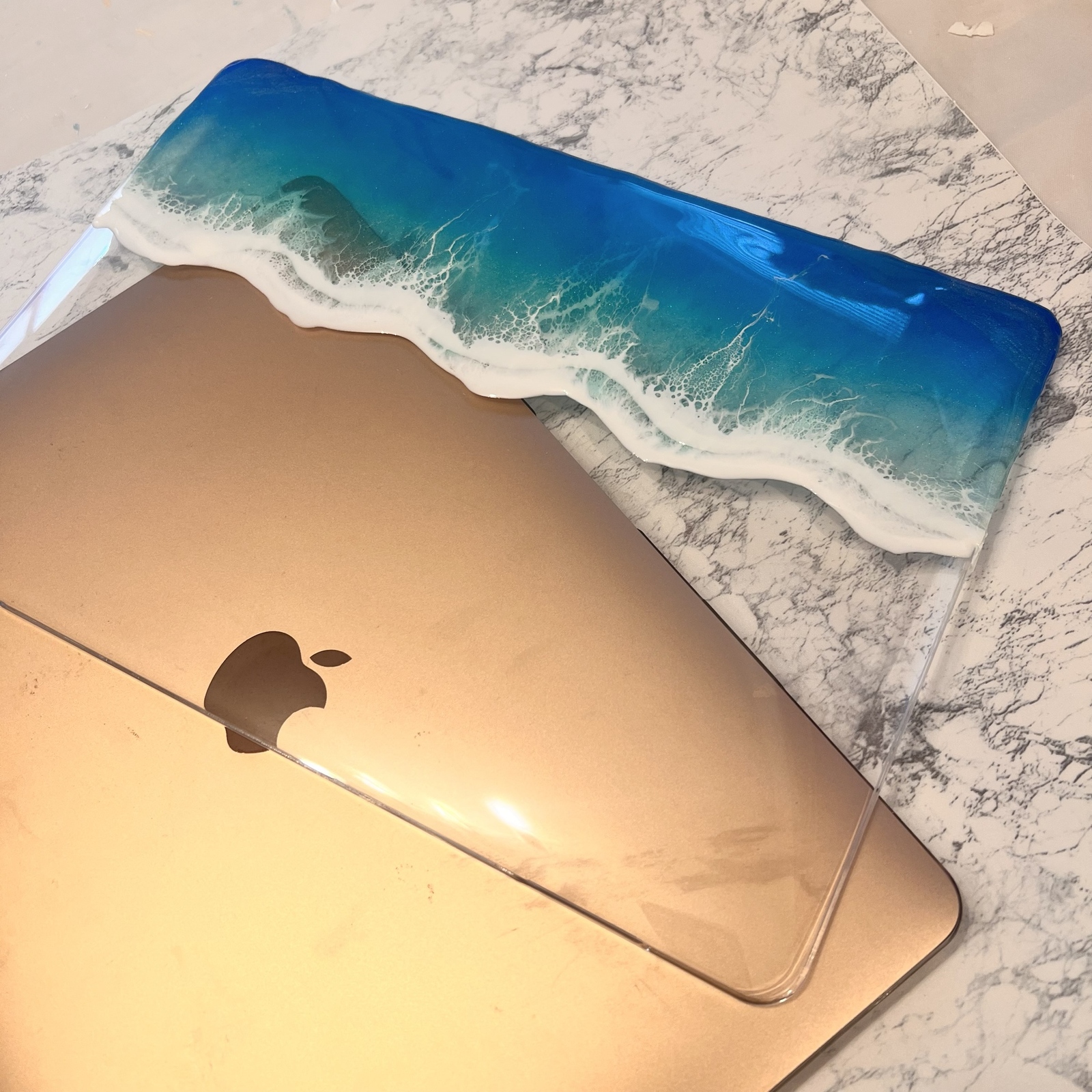 オーダー品 海のMacBook Airカバー 13インチ カラー変更可能 apple 