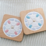 【専用】 2枚セット お花のコースター