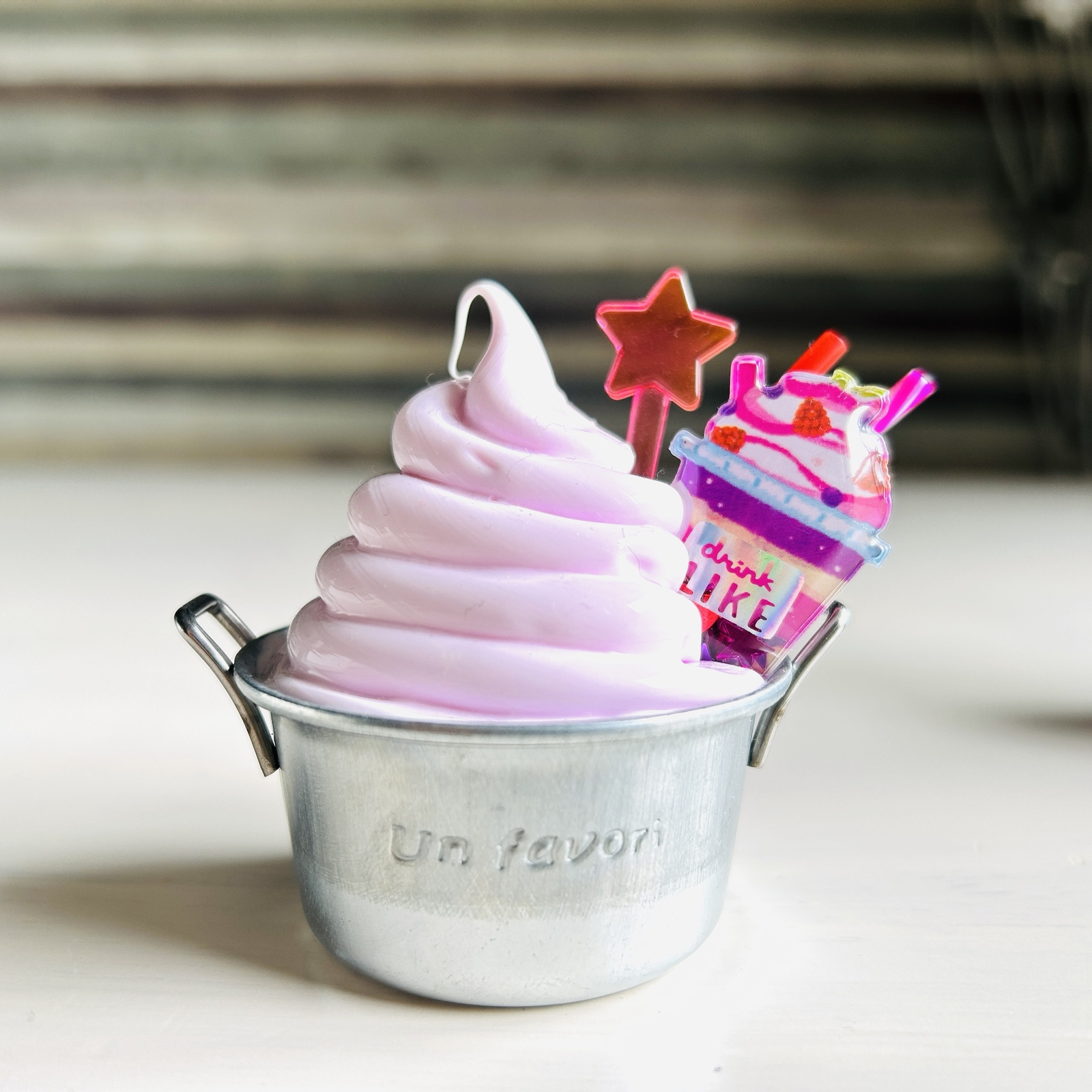 ソフトクリーム カップ☆ フェイク スイーツ おままごと - brokkori