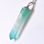 Cosmic rayネックレス［green jade-01］