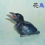 ハシブトガラスのヒナ