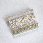 インド刺繍＊ミニポーチ　　プレゼント　ギフト