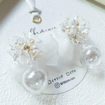 人気♡ふんわりリボンとお花のピアス/アクセサリー