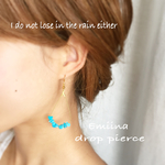 再販✴︎雨の日にもつけたい◡̈✴︎drop pierce