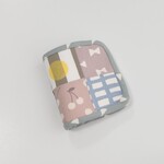 二つ折り財布(パッチワーク柄)