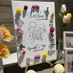 ウェルカムボード　似顔絵　イラスト　結婚式