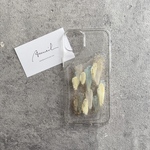 【iPhone15対応!!】ニュアンスデザインケース《クーシュCream yellow》iPhone14/iPhone14pro/13/12等全機種対応 /ショルダーストラップ全23色