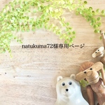 ⭐️natukuma72様ページ⭐️