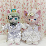 💘ぬいぐるみ服　リーナベル&ジェラトーニ ウェディングコスチューム