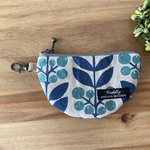 北欧の実　みずいろ　ミニポーチ　半月のかたち