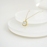 Swarovski(White Opal) Necklace