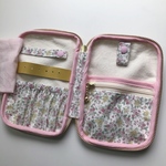 【B品】アクセサリーポーチ_花柄