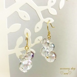 シャボン玉みたいなピアス／イヤリング