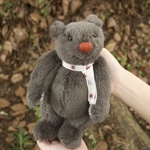 テディベア｜赤っ鼻のベア｜24cm｜アニマルフリー