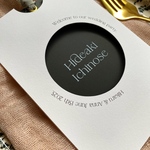 Pocket menu / black