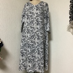 お値下げ　リネン　花柄ワンピース💕