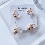 ゴールドxパール◎ピアス