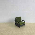 ドール用　レトロなソファ  ミニチュア家具　