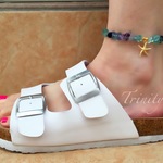 天然石アンクレット 【送料無料】